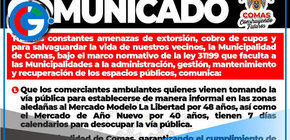 Municipalidad de Comas ordena desalojo de comerciantes ambulantes