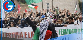 Miles de personas se manifiestan globalmente por Palestina