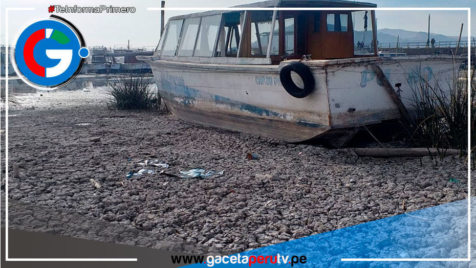 Puno: nivel del agua del lago Titicaca descendió 66 centímetros en los últimos 6 meses