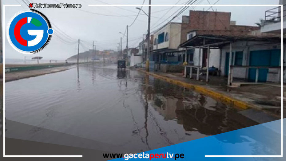 Costa sur soportará lluvias intensas desde el martes 8 al jueves 10