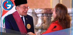 Presidenta Boluarte recibe al primer ministro de Malasia, Dato' Seri Anwar Ibrahim