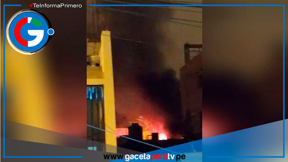 Incendio en vivienda deja dos ancianos fallecidos en Comas