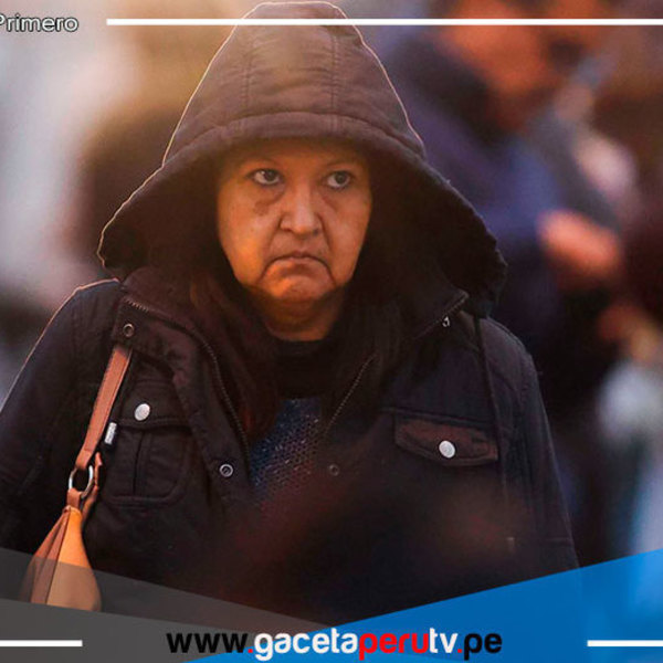 Temperatura en algunas regiones de la costa norte descendería hasta los 12°C 