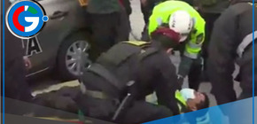 Accidente en persecución policial en Chiclayo: patrullero se despista y agentes resultan heridos