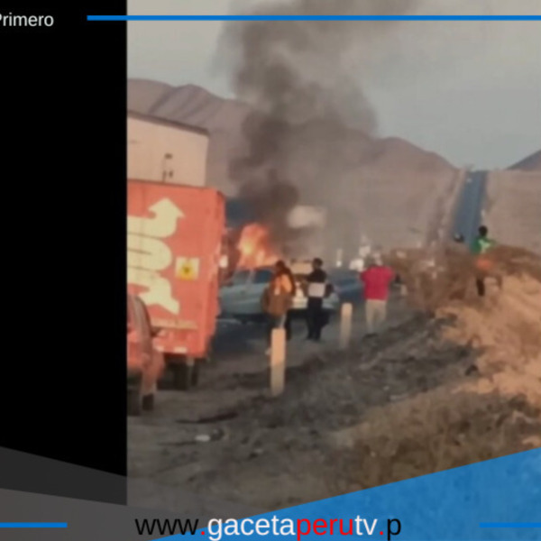 Colisión en la Panamericana Sur: dos muertos en siniestro vial en Nasca