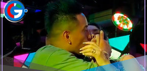 Pamela Franco y Christian Cueva muestran su romance en discoteca