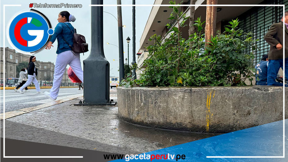 Lluvia en Lima sorprende en medio de días de sol de la primavera