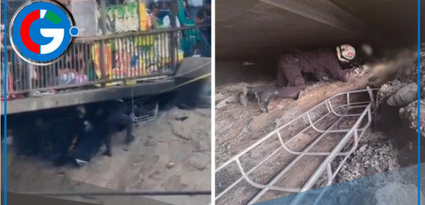 Hallan el cuerpo carbonizado de un hombre bajo un puente que cruza el río Rímac