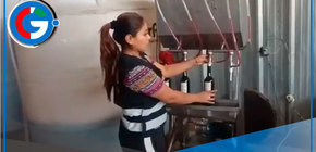 Clausuran taller clandestino de vinos falsificados en Lima