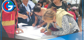 Comerciantes dejan vía pública en Comas voluntariamente