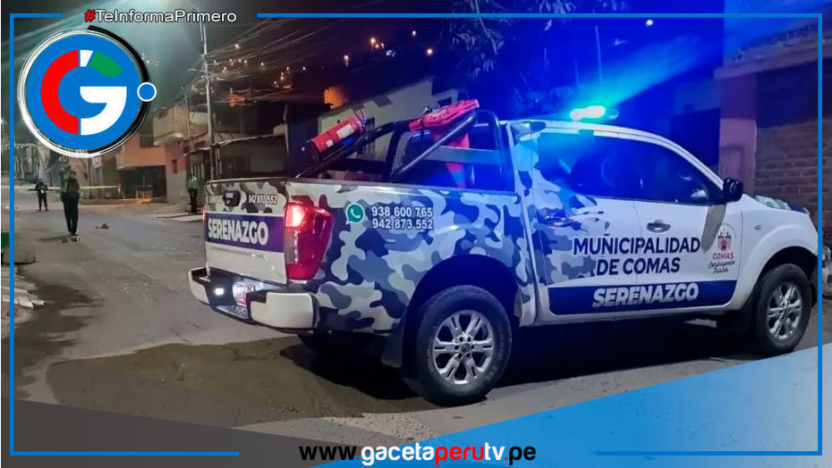 Hombre baleado frente a su vivienda en Comas