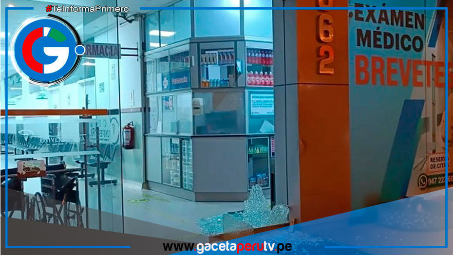 Extorsionadores atacan clínica con explosivos y causan temor