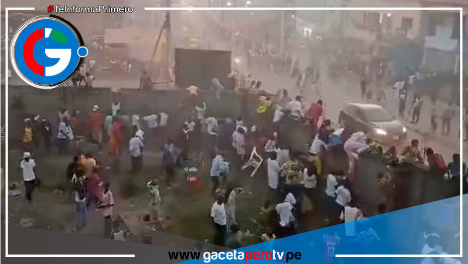 Guinea: Al menos 56 muertos por una "avalancha" en un partido de fútbol