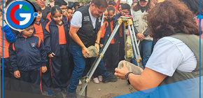 Alcalde Ulises Villegas inicia mejoras en parque El Manzano