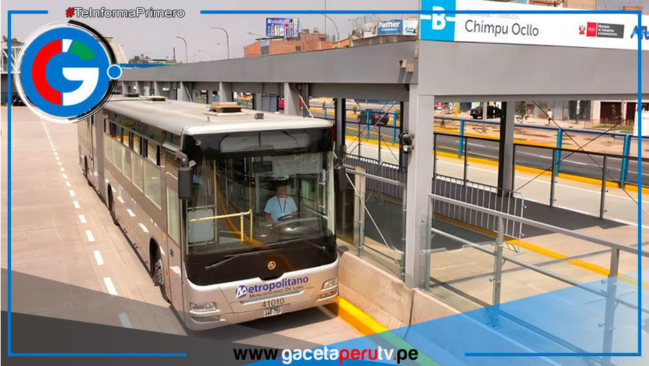 Chimpu Ocllo inicio conexión directa con estación Naranjal