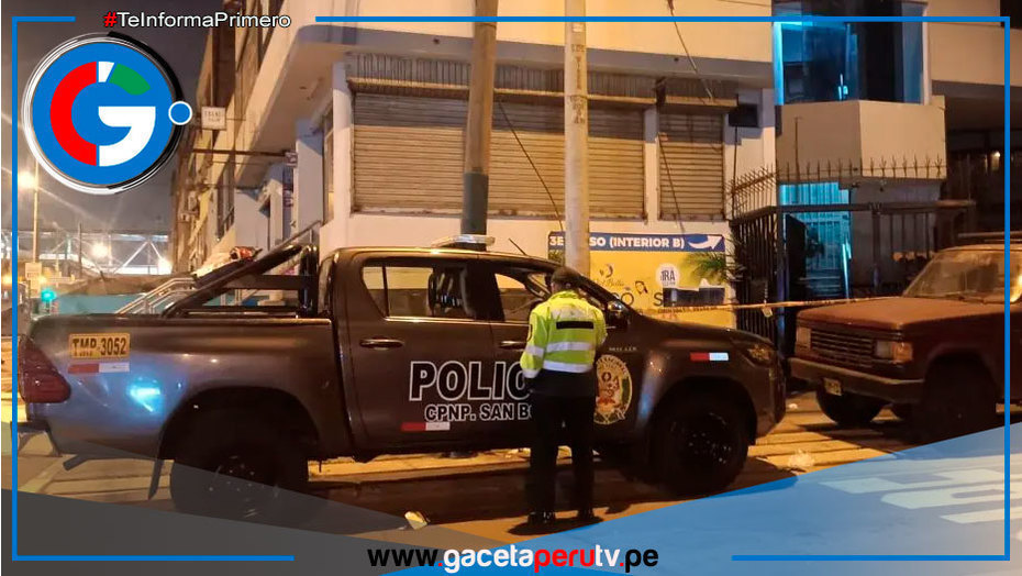 Hombre muere apuñalado tras discusión en un departamento en San Borja