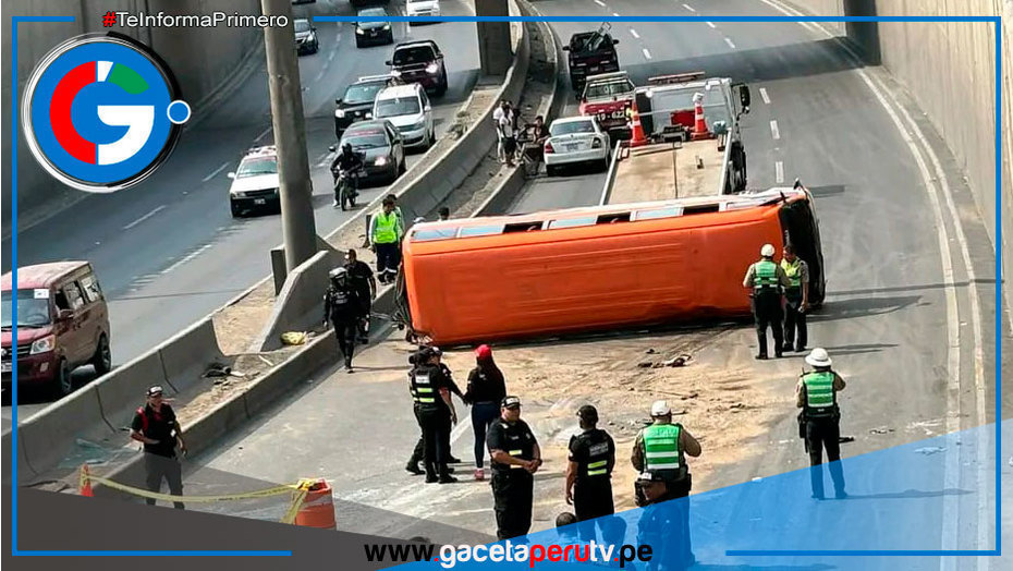 Cúster anconera provoca tragedia con un muerto y 13 heridos en Puente Piedra