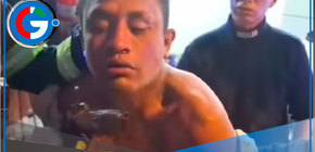 Serenazgo detiene ladrón en bus público en Comas