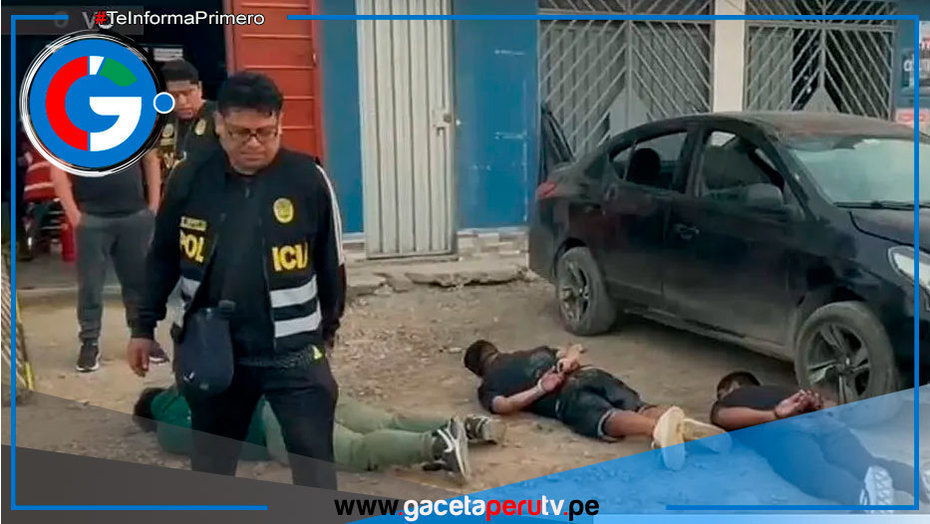 Policía detiene banda especializada en robar camionetas Hilux