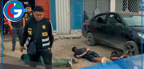 Policía detiene banda especializada en robar camionetas Hilux