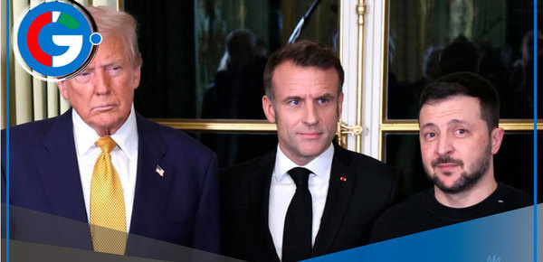 Trump se reúne con Zelenski en el Elíseo, en encuentro organizado por Macron