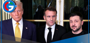 Trump se reúne con Zelenski en el Elíseo, en encuentro organizado por Macron