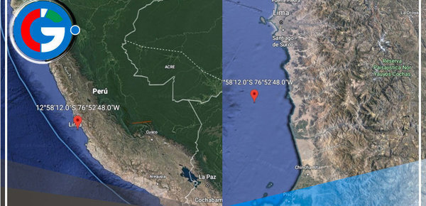 Dos Temblores Sacuden Provincias de Cañete y Barranca en la Madrugada