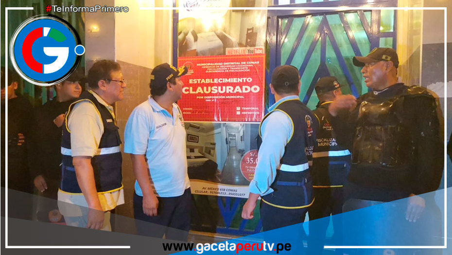 Clausuran Cuatro Hostales en Comas por Ampliación sin Autorización Municipal