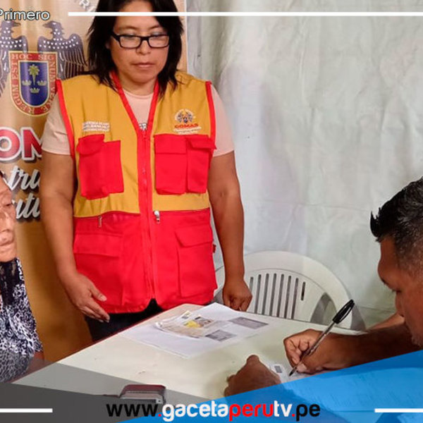 Avance Social en Collique: Inscripción Exitosa de DNI Electrónico Beneficia a 40 Familias Vulnerables