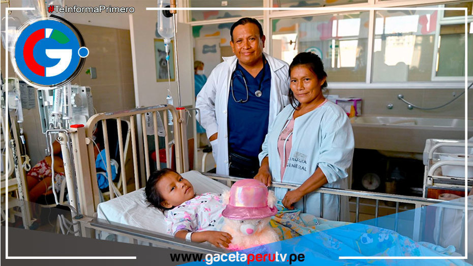 Lima: Extirpan tumor de 15 centímetros en ovario de niña de 4 años en INSN