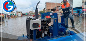 Desborde del río Tumbes dañó viviendas, vías, colegios