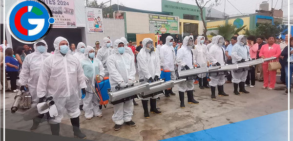 Ulises Villegas, alcalde de Comas, lidera campaña contra el dengue antes del inicio del año escolar