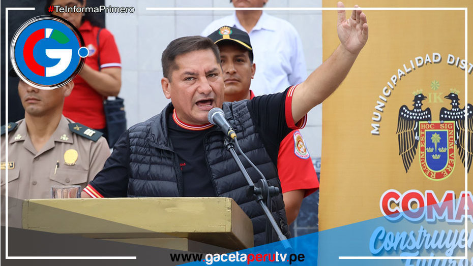 Ulises Villegas Rojas, alcalde de Comas, anuncia medidas drásticas contra la Prostitución y el Proxenetismo en el distrito