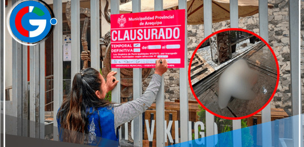 Perrito muere tras contacto con letrero de restaurante y autoridades toman medidas