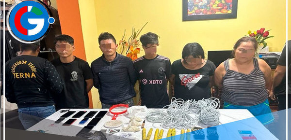 Intervienen clan familiar implicado en extorsiones y venta de droga en Áncash