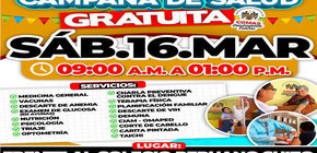 Alcalde Ulises Villegas impulsa Campaña de Salud Integral en Comas