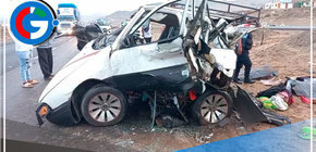 Fatal choque en Huacho: cinco víctimas, entre ellas un niño