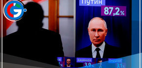 Vladimir Putin arrasa con el 88% de los votos en elección presidencial