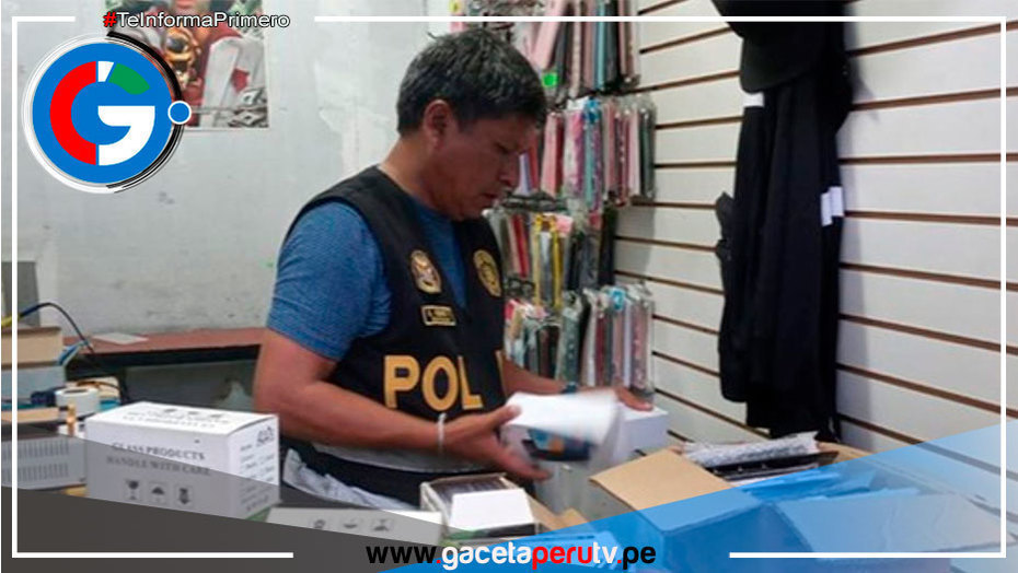 Incautaron 150 celulares y detuvo a 11 personas tras intervenir un mercado ilegal en SJL