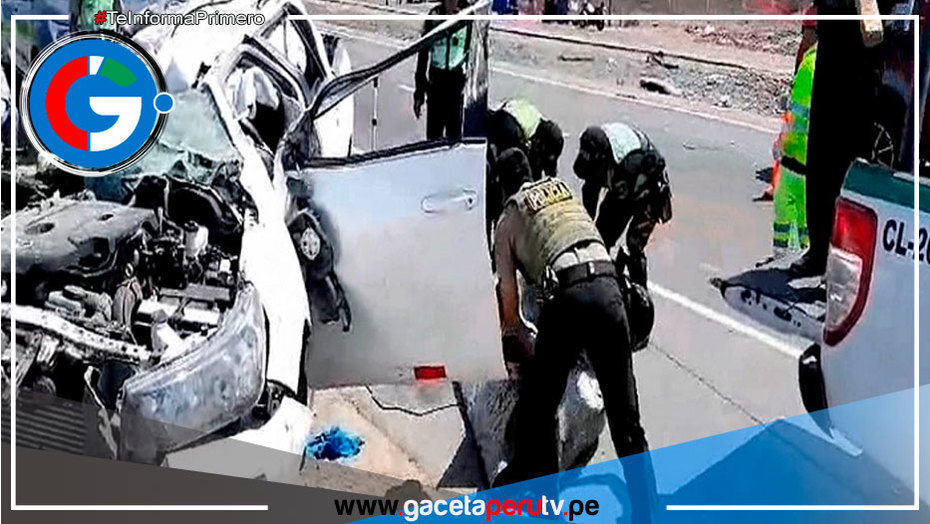 Barranca: Choque entre camioneta y camión dejó dos muertos