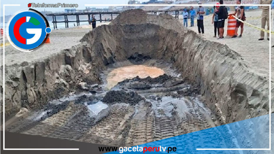 Chancay: Supervisan denuncia ambiental por aguas negras en playa El Puerto