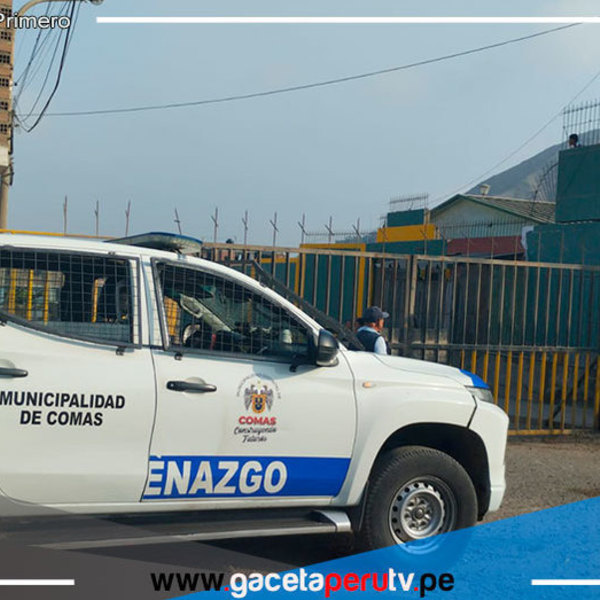 Alcalde Ulises Villegas refuerza seguridad en colegios de Comas