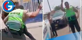 ¡Abuso policial en Ancón! Agente golpea brutalmente a un ciudadano extranjero y amenaza a testigo