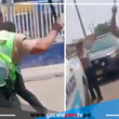 ¡Abuso policial en Ancón! Agente golpea brutalmente a un ciudadano extranjero y amenaza a testigo