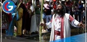 Mario Valencia, más conocido como el Cristo Cholo denuncia cobro de impuestos por recorrer las calles de Lima