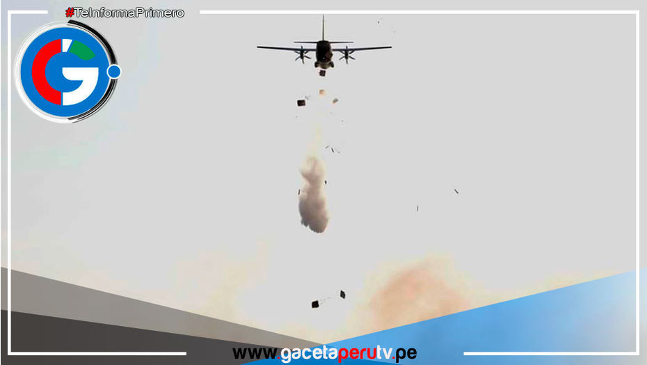 Áncash: Despliegan aeronaves para extinción de incendio en humedales de Villa María