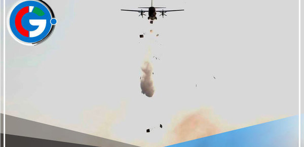 Áncash: Despliegan aeronaves para extinción de incendio en humedales de Villa María