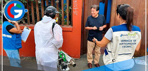  Miraflores: Realizaron fumigación en viviendas para evitar contagios del dengue 