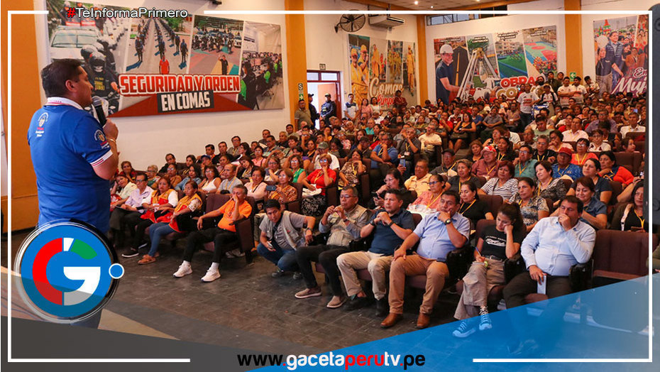 Alcalde Ulises Villegas da inicio al Taller del Presupuesto Participativo 2025