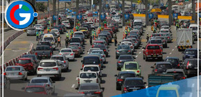 Caos vehicular en la Panamericana Sur por éxodo de Semana Santa